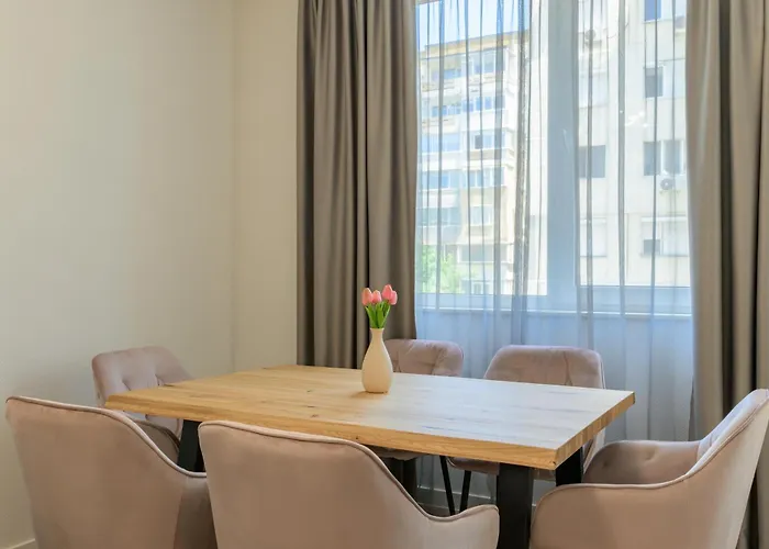 아파트 Modern Escape With Private Parking 바르나